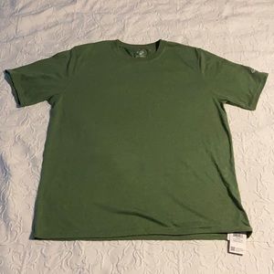 Arborwear Mens Short Sleeve Tech T-Shirt Large Heather Green DriRelease Arborist